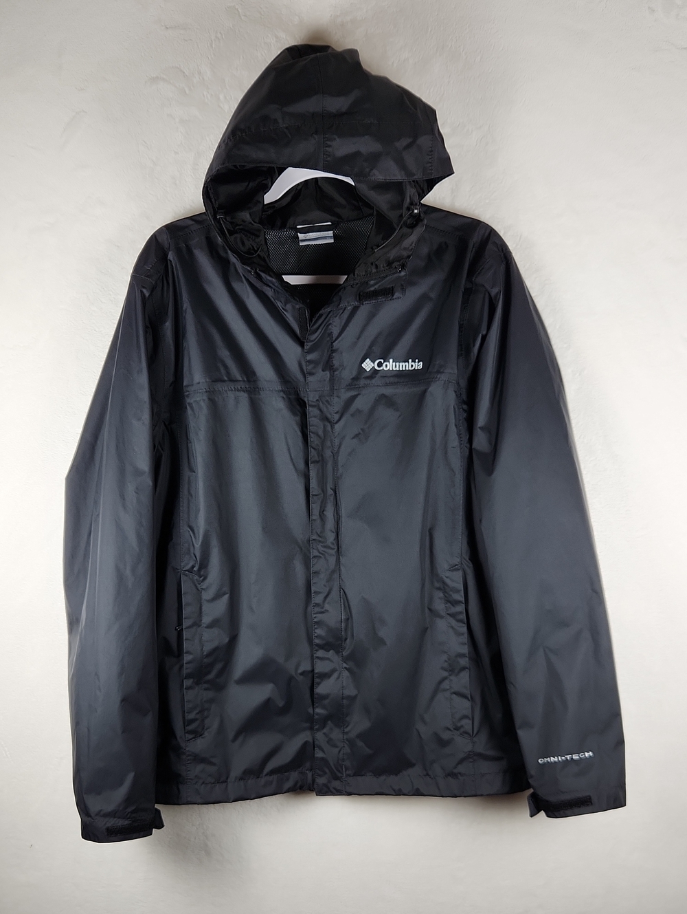 Columbia Men’s Watertight II Rain Jacket Hooded Jacket Black Size Medium